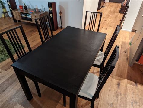 Bjursta Tisch Ikea Inkl St Hle B Rje Ikea Kaufen Auf Ricardo