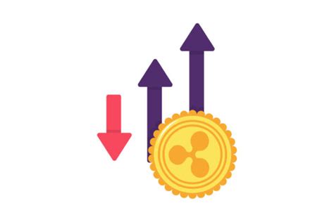 Cryptocurrency Ripple Coin Graph Market Graphic By Sijastudio