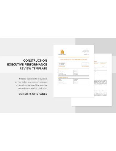 Free Construction Performance Review Samples In Pdf Ms Word