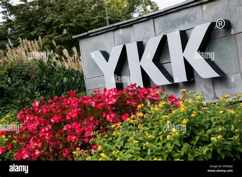 A Logo Sign Outside Of A Facility Occupied By The Ykk Group In Marietta