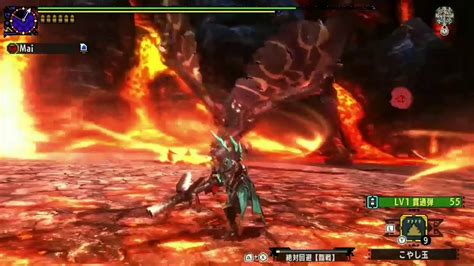 MHXX Super Dreadking 超特殊許可黒炎王狩猟依頼 LBG TA 8 55 38 YouTube