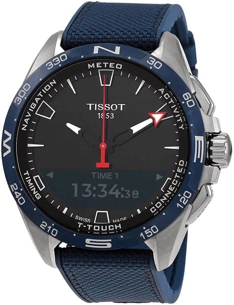 Tissot T Touch Connect Solar Watch Blue Fabric T1214204705106