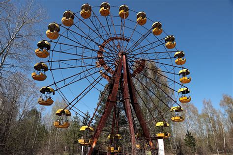 Inside the abandoned theme park left to rot after the Chernobyl disaster