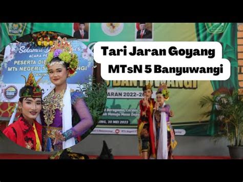 Tari Jaran Goyang Versi Siswa Siswi MTsN 5 Banyuwangi YouTube