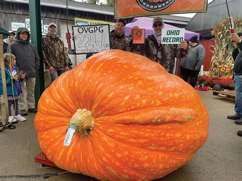 New Ohio State Record Set By Atwater Man For Giant Pumpkin Farm And Dairy