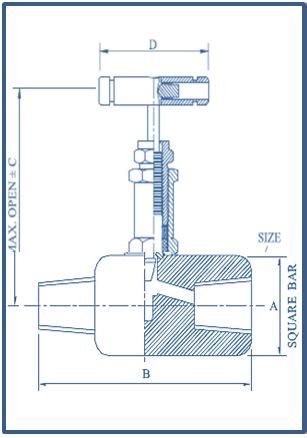 Super Duplex Needle Valve Male X Female Fav Fittings And Valves