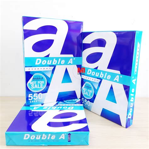 Giấy Double A 70gsm A3 500 Tờream Mực In Sài Gòn