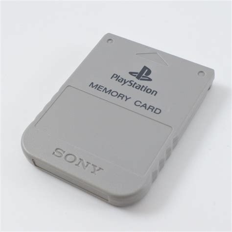 Ps Memory Card Scph Grey Boxed Sony Playstation Official