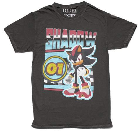 Sonic The Hedgehog Mens T Shirt Shadow The Hedgehog 01