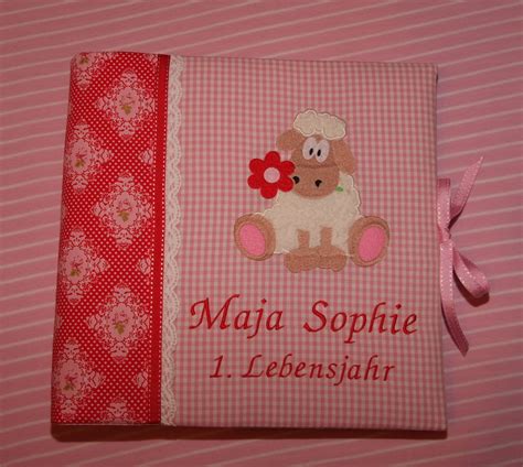 Fotoalbum Mit Namen Album Babyalbum Kinderalbum Taufe Etsy De