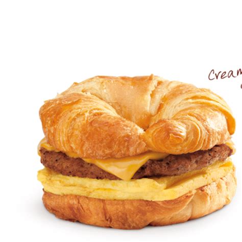 Sausage, Egg & Cheese CROISSAN'WICH® - Burger King, View Online Menu ...