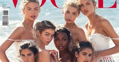 Beauty Mags Sara Sampaio Martha Hunt Stella Maxwell Jasmine