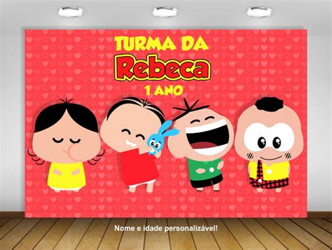 Painel De Festa Turma Da Monica Toy 3x2m Elo7