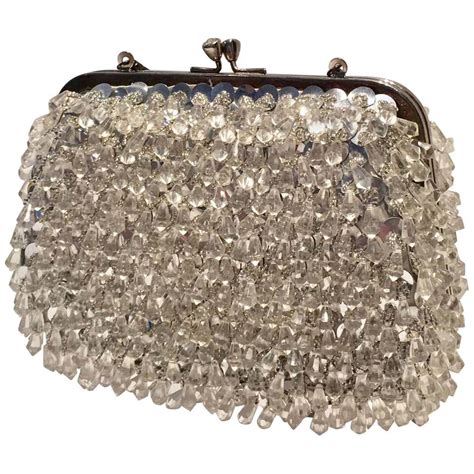 Vintage Richere Beaded And Sequined Hand Bag By Walborg Hong Kong At