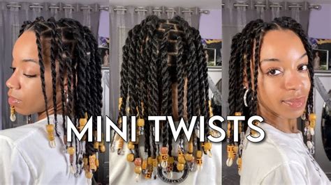 How To Do Mini Twists On Natural Hair Maintain Wash And Moisturize