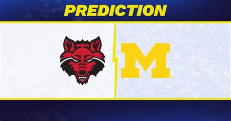 Arkansas State Vs Michigan Prediction Michigan Predicted To Win After