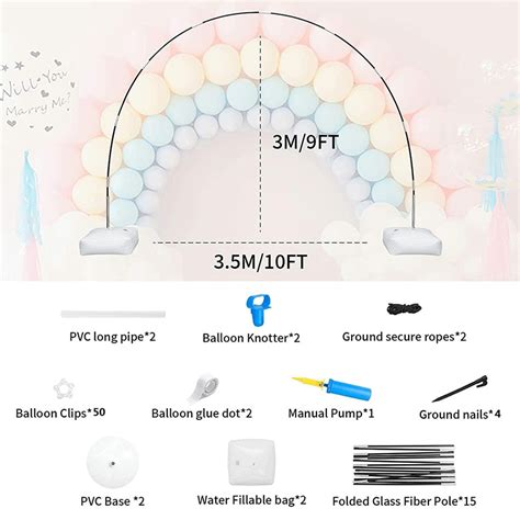 China Balloon Arch kit with Water Fillable Bases Manufacturers ...
