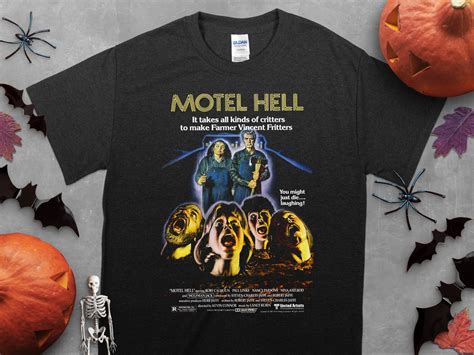 Motel Hell T Shirt Png Horror Movie Shirt Halloween Shirt Funny