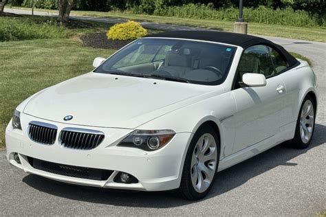 No Reserve 26k Mile 2005 Bmw 645ci Convertible Sport For Sale On Bat Auctions Sold For