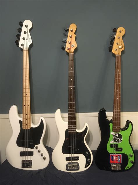 My Modest Collection Thus Far R Bassguitar