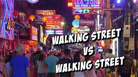 Pattaya Walking Street Vs Angeles City Walking Street Youtube