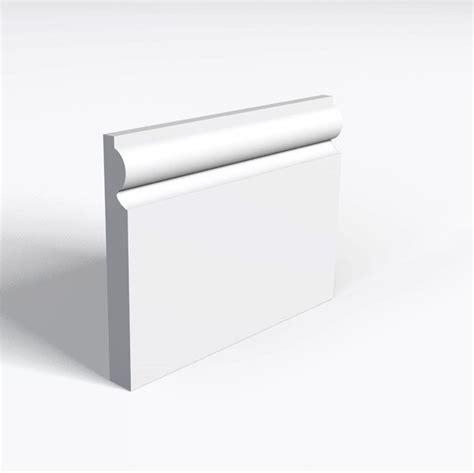 White Primed Mdf Torus Skirting Kellaway Building Supplies