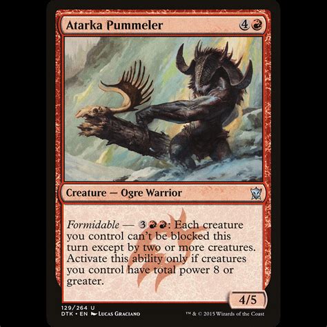 MTG Atarka Pummeler Dragons Of Tarkir Madtoyz