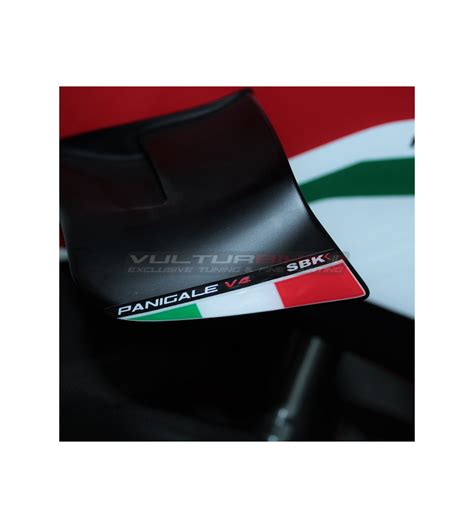 Banderas Tricolor SBK Para Flaps Ducati Panigale V4 V4S