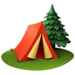 Camping Emoji (U+1F3D5)