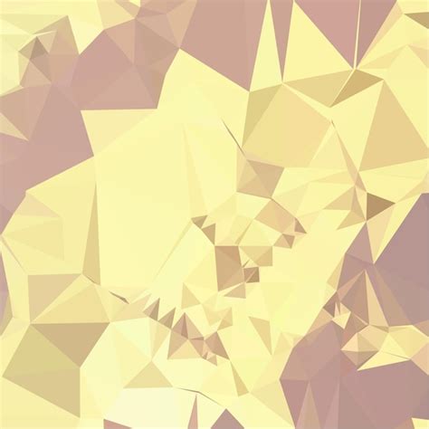 Premium Vector Arylide Yellow Abstract Low Polygon Background