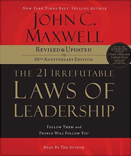 The Irrefutable Laws Of Leadership Trinity Performance Solutions