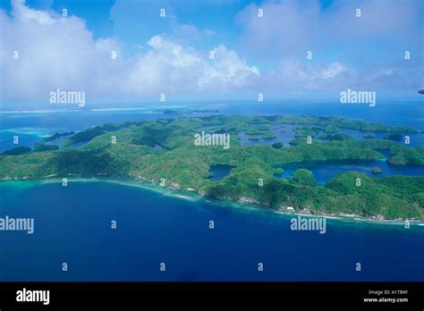 Rock Islands Palau Micronesia Stock Photo Alamy