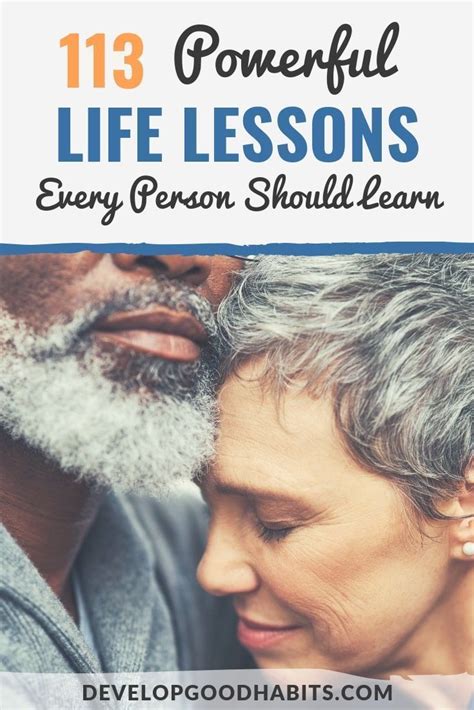 Powerful Life Lessons Everyone Should Know See How Many Of These Life Lessons You Have Learned