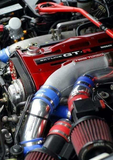 Nissan Skyline Gtr R34 Twin Turbo Engine