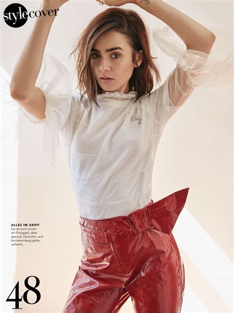 Lily Collins - Style Magazine Germany October 2017 Issue • CelebMafia