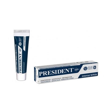 PRESIDENT DENTIFRICE BLANCHEUR PLUS 30 ML Didoucha Parapharmacie