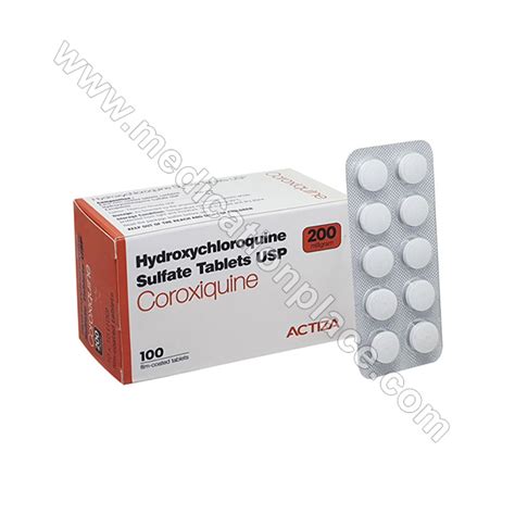 Hydroxychloroquine 200mg - Medication Place