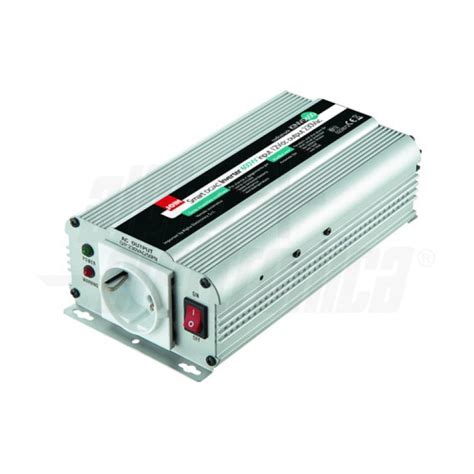 Inverter Onda Modificata 600W Ingresso 12Vdc Uscita 230Vac