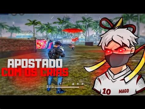 Free Fire Ao Vivo Jogando Apostado Os Crias Full Emu Cs Rank