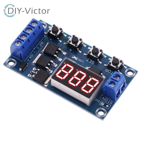 12V 24V Trigger Loop Timing Delay Module Switch Circuit MOS