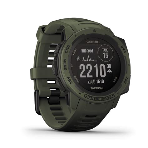 Instinct Dual Power Tactical Edition Garmin