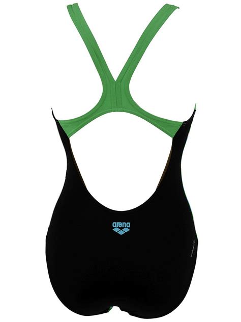 Arena Marseille Black Girls One Piece Swimsuit