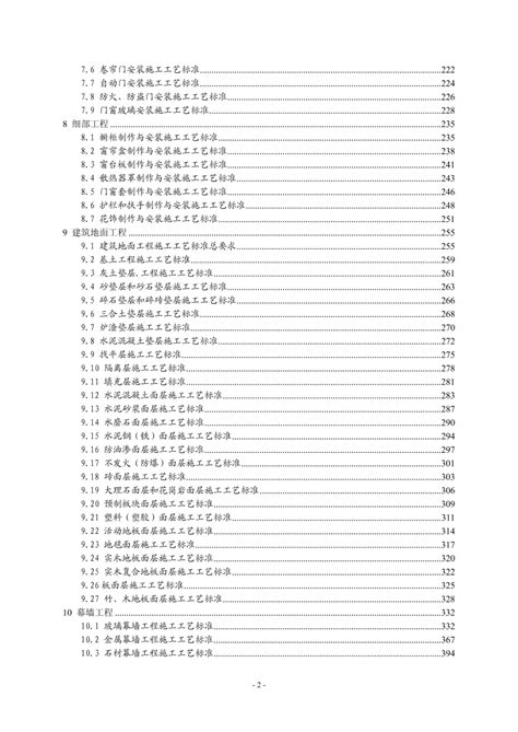 超全面的装饰装修工程施工工艺标准装饰工程土木在线