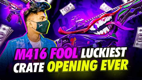 M416 FOOL LUCKIEST CRATE OPENING EVER 16000 UC HYDRA NUCLEYA YouTube