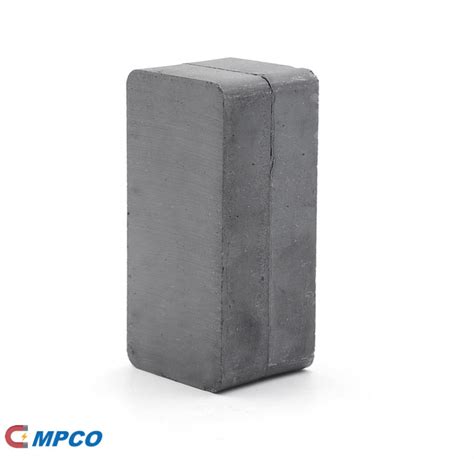 Wholesale Ceramic Blocks Axially Magnetized Magnet 60X24X10mm MPCO