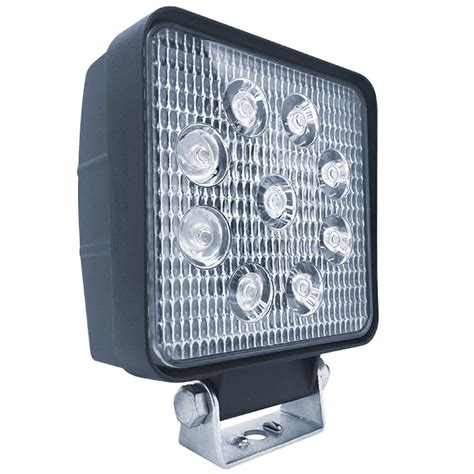 Farol Auxiliar Led Quadrado Off Road Volts Rayx Lt Equasa