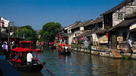 Fengjing Water Town in Shanghai