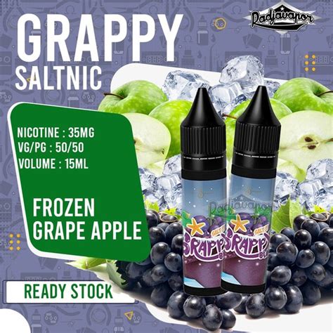 Jual Liquid Salt Nic Grappy Ml Di Lapak Radja Vapor Bali Bukalapak