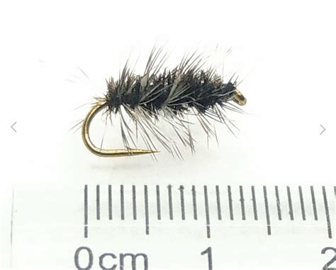 3 Griffiths Gnat Dry Flies Emerger Midge Trout Fly Fishing Size 12 14