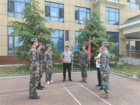 【城乡规划与建筑学院】武装部刘玉峰书记一行到躬耕校区指导军训工作 【院部动态】